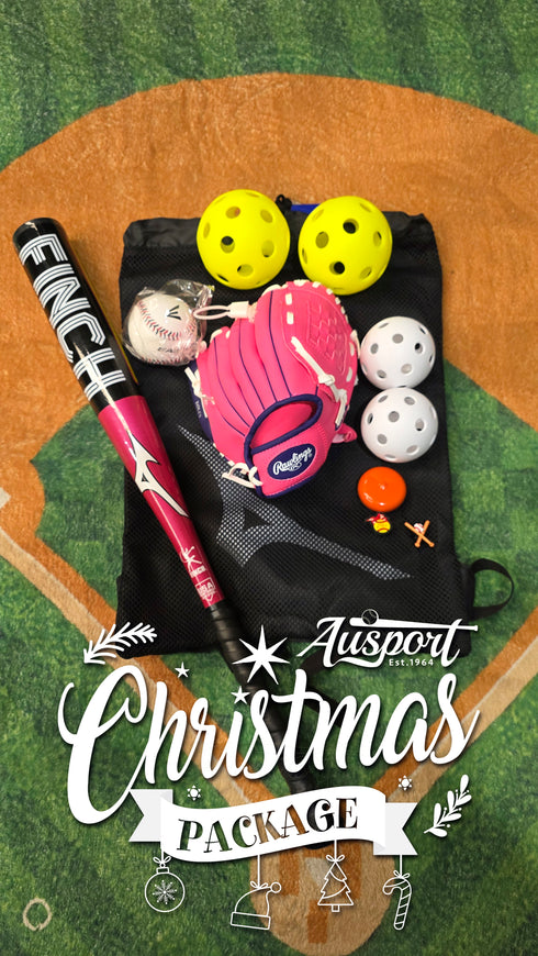 Santa Special - Teeball Starter Pack - 9" Pink/Purple 2025