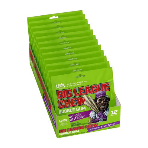 Big League Chew Bubblegum - 12 Pack