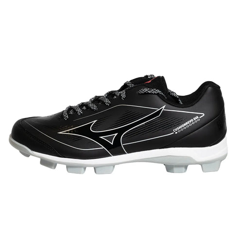 Mizuno CushionRevo TPU Moulded Cleats - Black/White