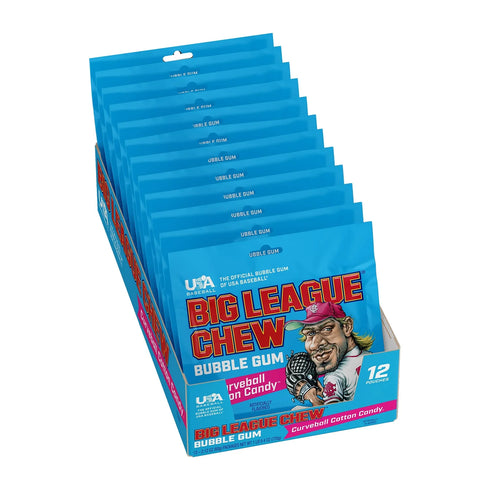 Big League Chew Bubblegum - 12 Pack