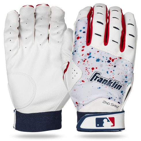 Franklin 2nd-Skinz Drip Youth Batting Gloves
