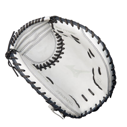 Mizuno MVP Prime Softball 34in Catcher's Glove White