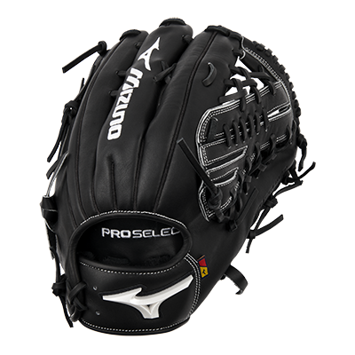 Mizuno Pro Select 12.75in Outfield Glove || Black GPS-71D