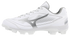 Mizuno CushionRevo Finch Youth Moulded Cleats - White/Silver