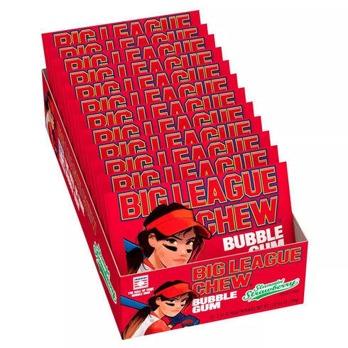 Big League Chew Bubblegum - 12 Pack
