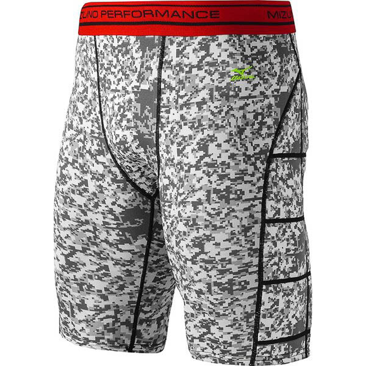 Mizuno Digi Camo Youth Sliding Shorts Ausport SuperStore