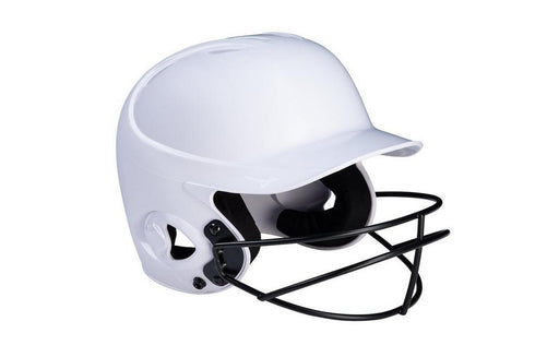 Mizuno MVP Series Solid Batting Helmet with MASK