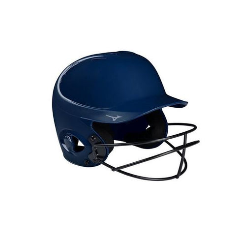 Mizuno MVP Series Solid Batting Helmet with MASK