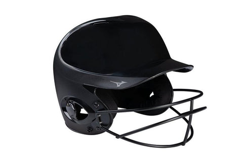 Mizuno MVP Series Solid Batting Helmet with MASK