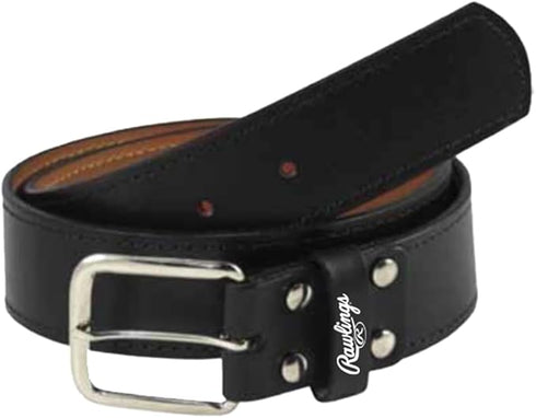 Rawlings Pro Leather Baseball Belt