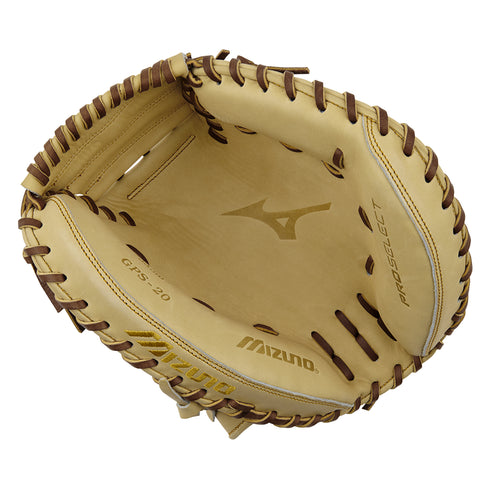 Mizuno Pro Select 33.5in Catcher's Glove || Camel GPS-20