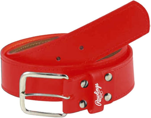 Rawlings Pro Leather Baseball Belt