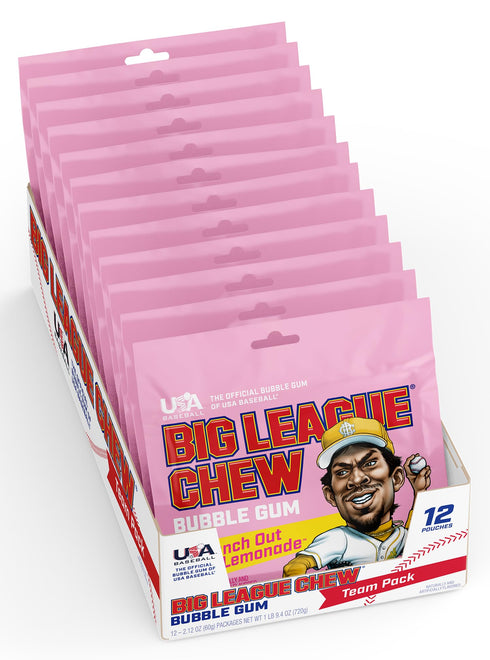 Big League Chew Bubblegum - 12 Pack