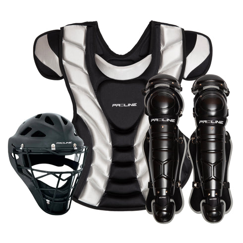Proline BLACK/GREY Pro Adult AIRPRO Complete Catchers Set