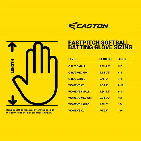Easton Fundamental Fastpitch Women Batting Gloves