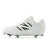 New Balance Fresh Foam L3000TW7 Metal Cleats - White