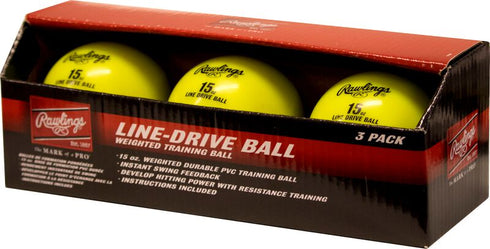 Rawlings Line-Drive Training Ball 3pk