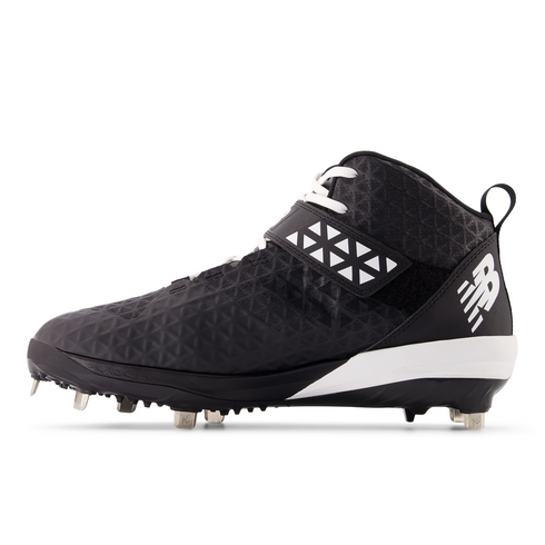 New Balance FuelCell 4040v8 2E Fit Mid Metal Cleats - Black