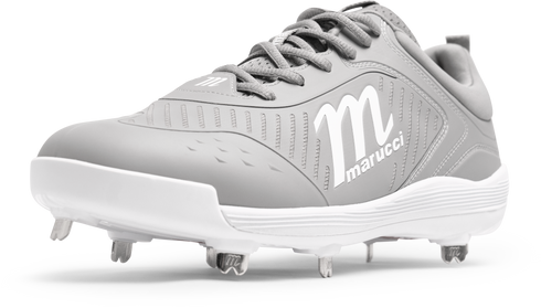 Marucci CFT Low Metal Cleats - Grey
