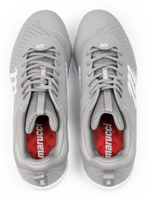 Marucci CFT Low Metal Cleats - Grey