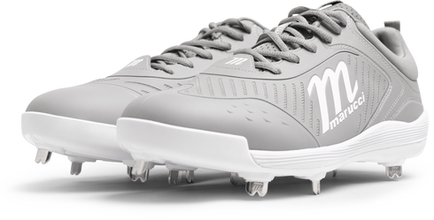 Marucci CFT Low Metal Cleats - Grey