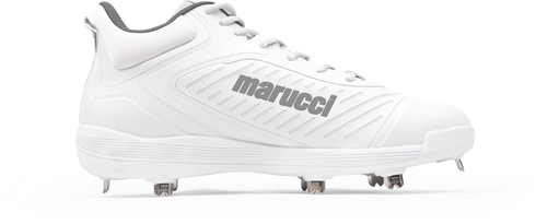 Marucci CFT Mid Metal Cleats - White