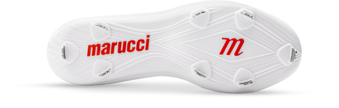 Marucci CFT Mid Metal Cleats - White