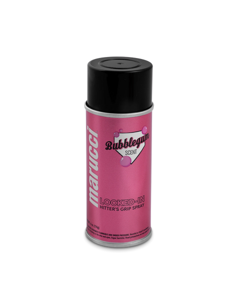 Marucci Locked-In Hitters Scented Bat Grip Spray || Bubble Gum