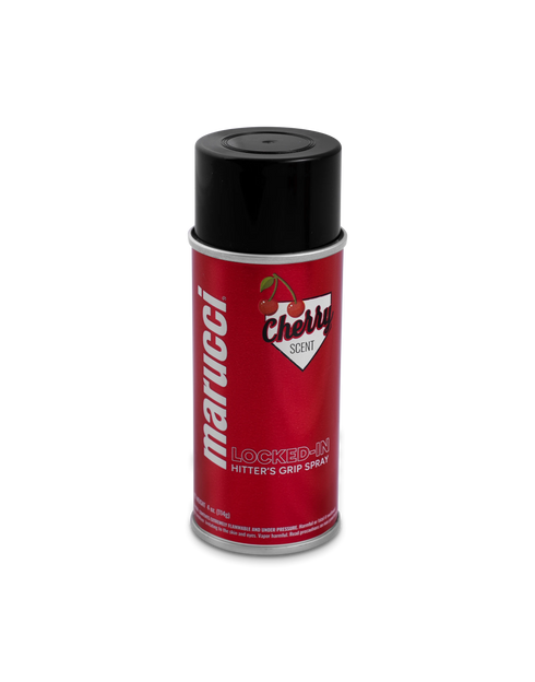 Marucci Locked-In Hitters Scented Bat Grip Spray || Cherry