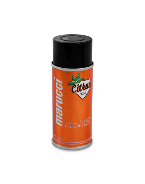 Marucci Locked-In Hitters Scented Bat Grip Spray || Citrus