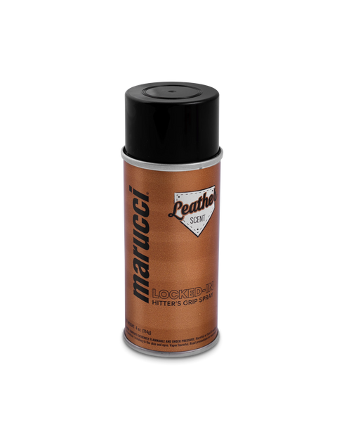 Marucci Locked-In Hitters Scented Bat Grip Spray || Leather