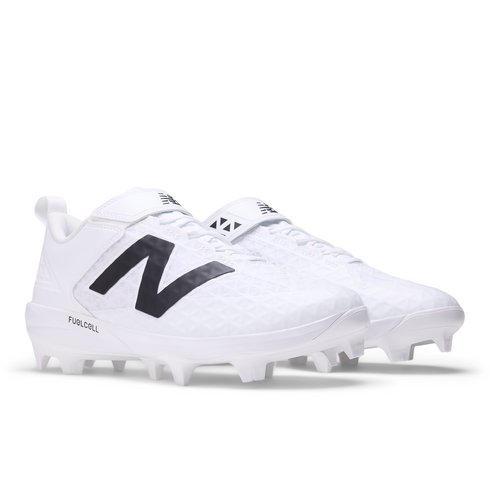New Balance FuelCell 4040v8 Moulded Cleats - White