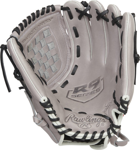 Rawlings R9 Softball 11.5in Youth Glove || R9SB115U-3GW