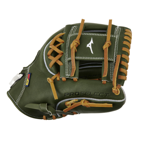 Mizuno Pro Select 11.5in Infield Glove || Army Green GPS-41R