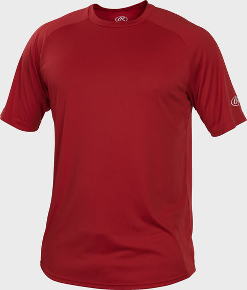 Rawlings Youth Crew Neck Short Sleeve Tech Tee