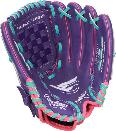 Rawlings Sure Catch Softball 11.5in Youth Glove || SCSB115PU