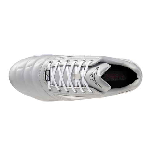 Mizuno Pro Select Metal Cleats - Grey/White