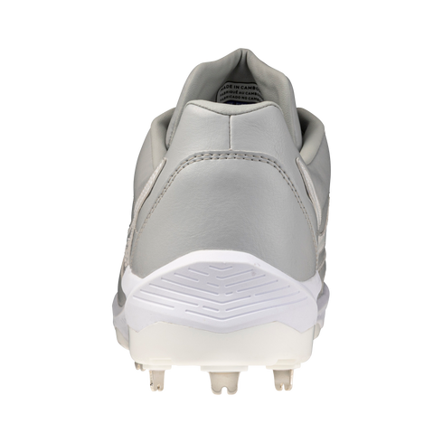 Mizuno Pro Select Metal Cleats - Grey/White