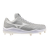 Mizuno Pro Select Metal Cleats - Grey/White