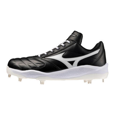 Mizuno Pro Select Metal Cleats - Black/White