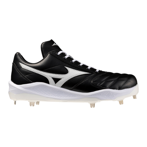 Mizuno Pro Select Metal Cleats - Black/White