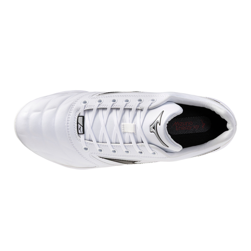 Mizuno Pro Select Metal Cleats - White/Black