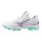 Mizuno CushionRevo Finch Women's Moulded Cleats - White/Lavender/Ice Green