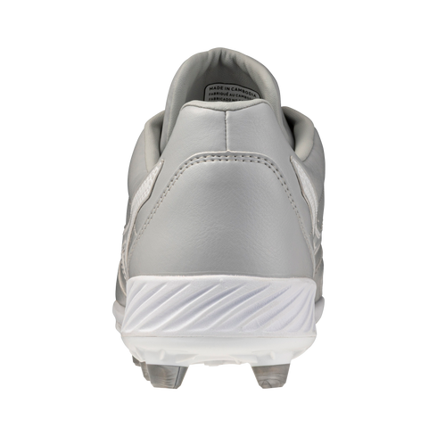 Mizuno Pro Select TPU Moulded Cleats - Grey/White