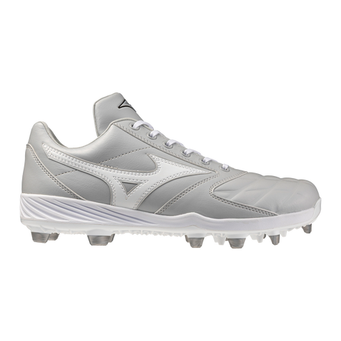 Mizuno Pro Select TPU Moulded Cleats - Grey/White