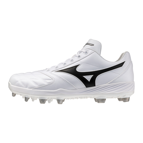 Mizuno Pro Select TPU Moulded Cleats - White/Black
