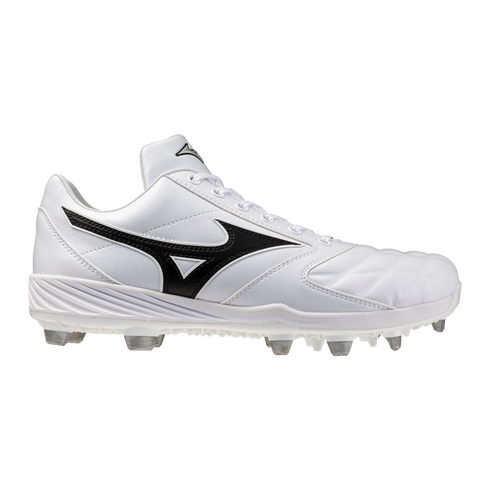 Mizuno Pro Select TPU Moulded Cleats - White/Black