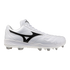 Mizuno Pro Select TPU Moulded Cleats - White/Black