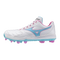 Mizuno Pro Select Fastpitch TPU Women's Moulded Cleats - White/Blue Jewel/Pink