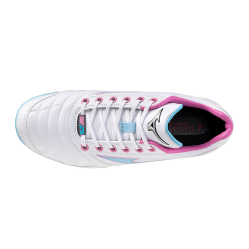 Mizuno Pro Select Fastpitch TPU Women's Moulded Cleats - White/Blue Jewel/Pink